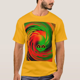 Camiseta ¿Dónde Estoy? Oro Hombres