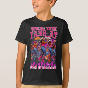 Camiseta Donde Fans De Boots En Las Vaqueras Del Suelo Noso