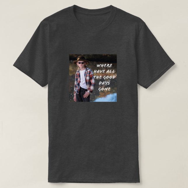 CAMISETA DÓNDE HAN IDO TODOS LOS BUENOS DÍAS (Diseño del anverso)