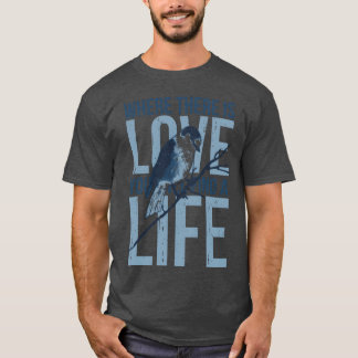 Camiseta donde hay amor se encuentra la vinoteca de pájaro