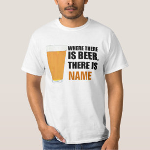 Camiseta Donde hay cerveza L/S Amer Apparel T-Shirt