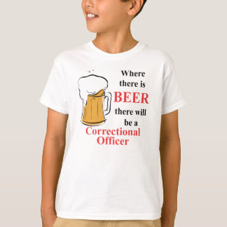 Camiseta Donde hay cerveza - Oficial correccional