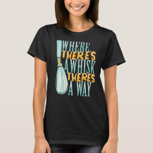 Camiseta Donde hay una panadería de Whisk Baking Donut Cake