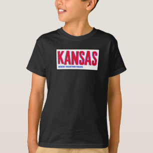 Camiseta Donde la tradición se impone al Pegatina de Kansas