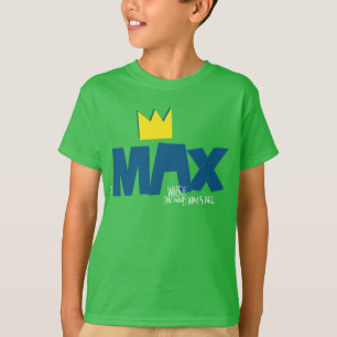 Camiseta Donde las cosas salvajes   Max y Corona