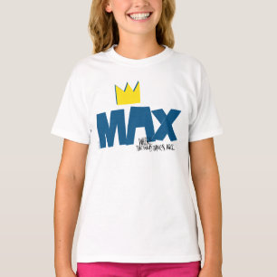 Camiseta Donde las cosas salvajes   Max y Corona