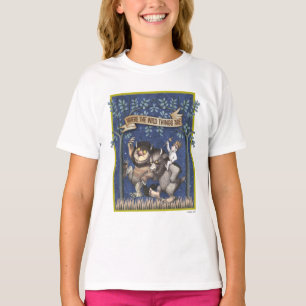 Camiseta Donde las cosas salvajes son gráficas