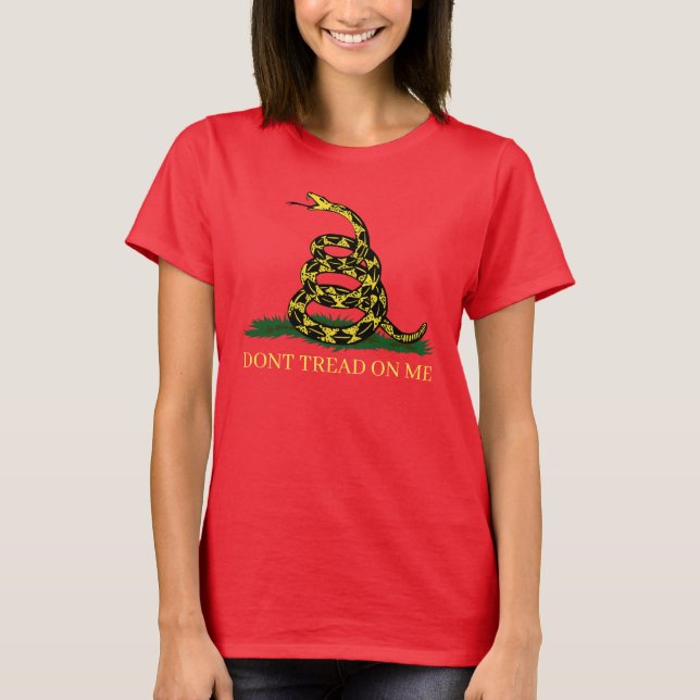 Camiseta DONDE LAS MUJERES NO SE HACEN TREAD SOBRE MI Serpi (Anverso)