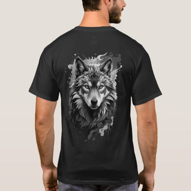 Camiseta Donde Lo Salvaje Se Pregunta. (Reverso)