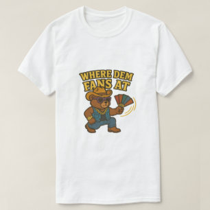 Camiseta Donde los fans de Dem - Hip Hop Cowboy Teddy Bear