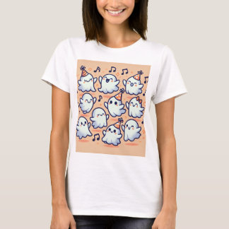 Camiseta donde los fantasmas bailan juntos