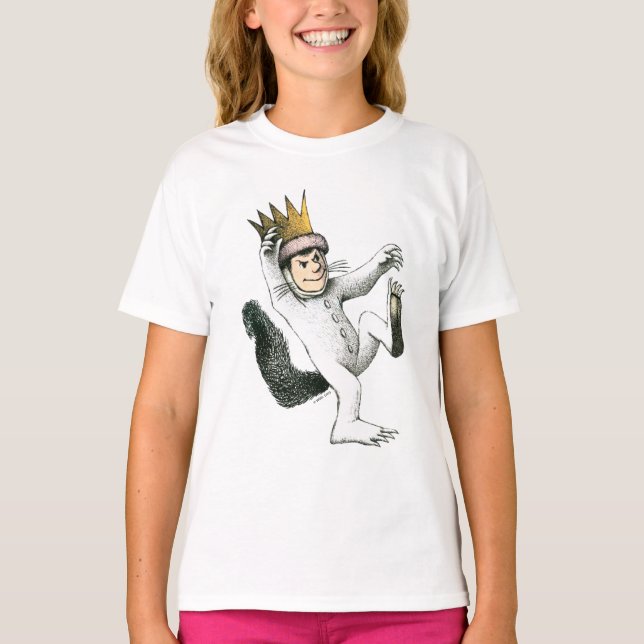Camiseta Donde los monstruos salvajes | Max (Anverso)