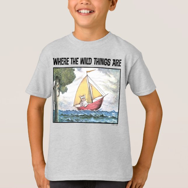 Camiseta Donde los wild things are | Escena 5 (Anverso)