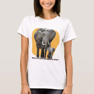 Camiseta ¿Dónde me llevas a jugar?