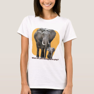 Camiseta ¿Dónde me llevas a jugar?