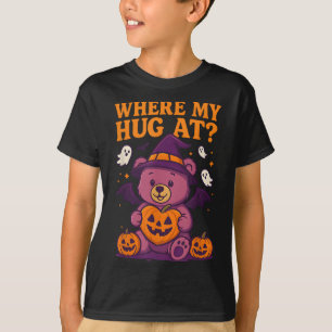 Camiseta Donde Mi Abrazo En El Cute Halloween Teddy Bear Sp
