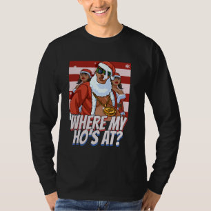 Camiseta Donde mi Ho está con los Navidades de Gangster San
