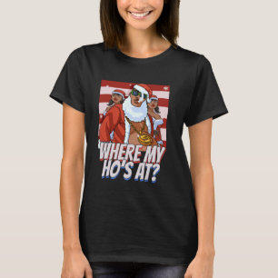 Camiseta Donde mi Ho está con los Navidades de Gangster San