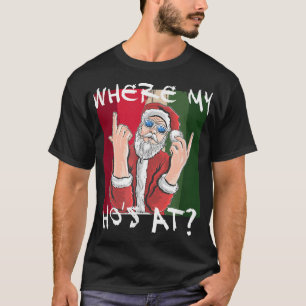 Camiseta Donde mis casas en Santa Claus son Navidades diver