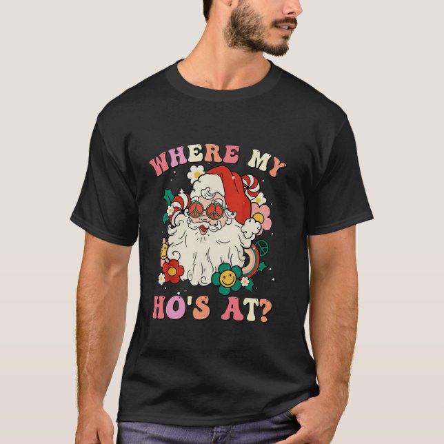 Camiseta Donde mis saludos a los Navidades El Humor De Los  (Anverso)