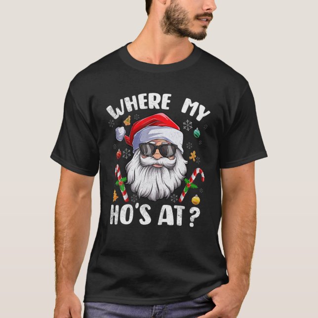 Camiseta Donde mis saludos a los Navidades Guay Humor para  (Anverso)