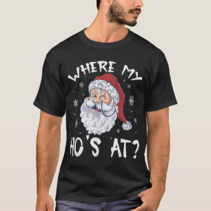 Camiseta Donde mis saludos a los Navidades Pajamas Santa Ad