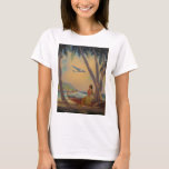 Camiseta Donde progreso y reunión romántica<br><div class="desc">' Donde progreso y romance Meet',  de Ruehl Frederick Heckman,  C. 1939.</div>