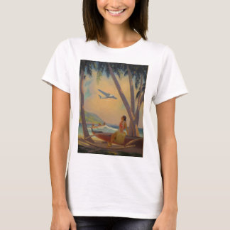 Camiseta Donde progreso y reunión romántica