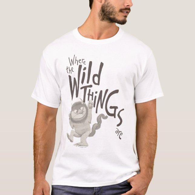 Camiseta Donde se citan las cosas salvajes (Anverso)