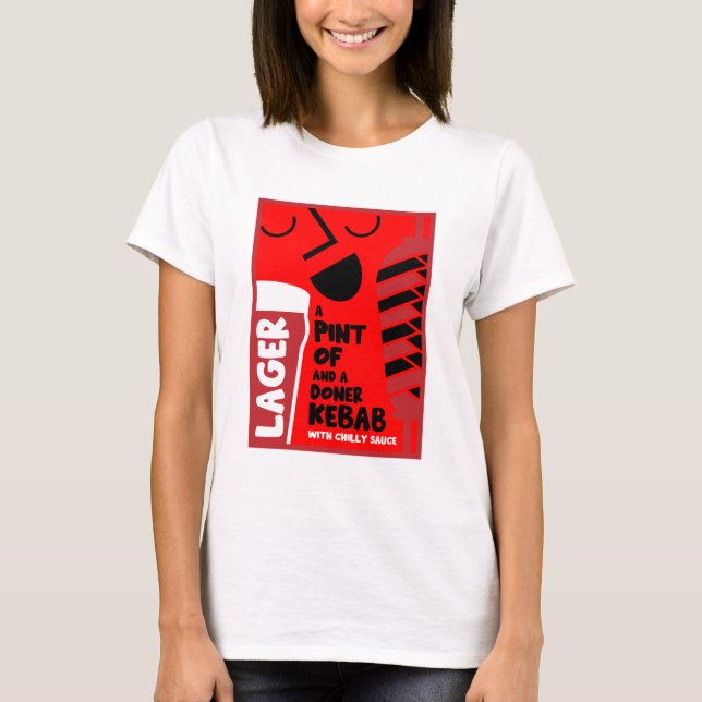 Camiseta Doner Kebab (Anverso)