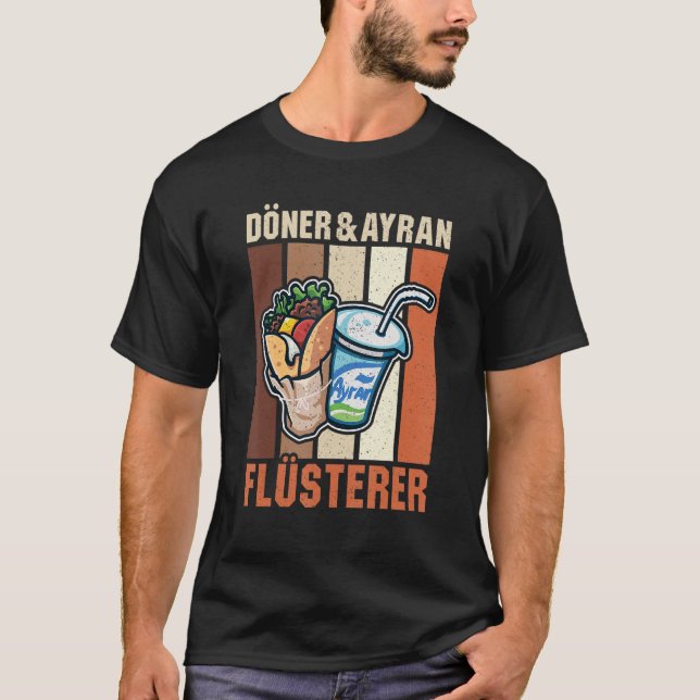 Camiseta Doner Kebab Ayran Cocina Turca Comida Rápida Dürüm (Anverso)