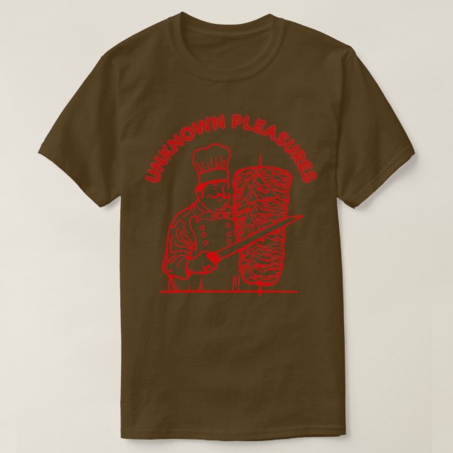 Camiseta DONER KEBAB doner kebab PLACER DESCONOCIDO (Diseño del anverso)