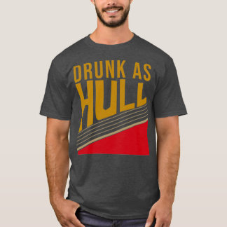 Camiseta Dones de navidades Borracho como Hull 