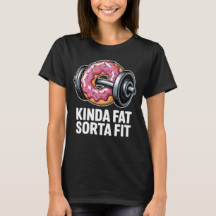 Camiseta Donita Divertida Gimnasio de Aptitud Física Un Poc