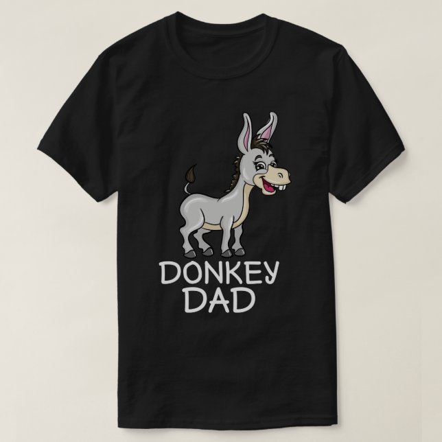 Camiseta Donkey Dad (Diseño del anverso)