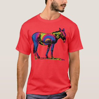 Camiseta Donkey Dye Vintage Donkey Amantes del burro