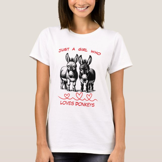 Camiseta Donkey Lover (Anverso)