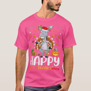 Camiseta Donkey Lover Navidades de Halloween Feliz Hallogra