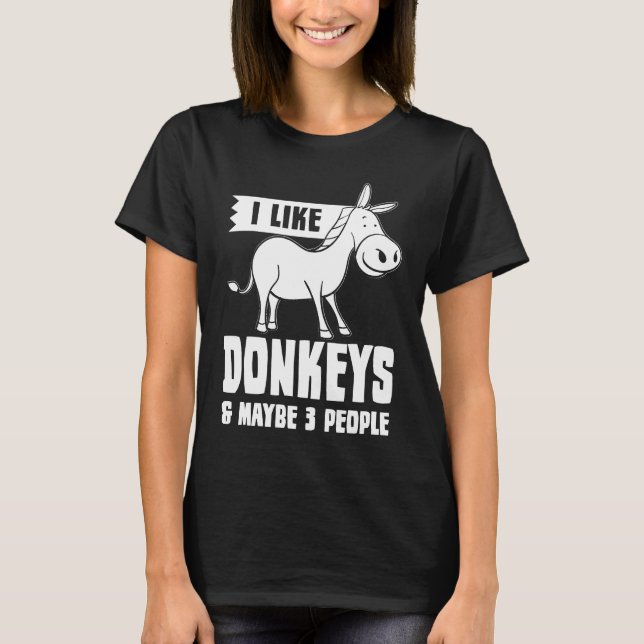 Camiseta Donkey  Mini Farmer (Anverso)