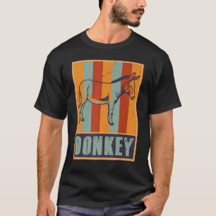 Camiseta Donkey Mule Farm Animal Zoo Zookeeper Mascota