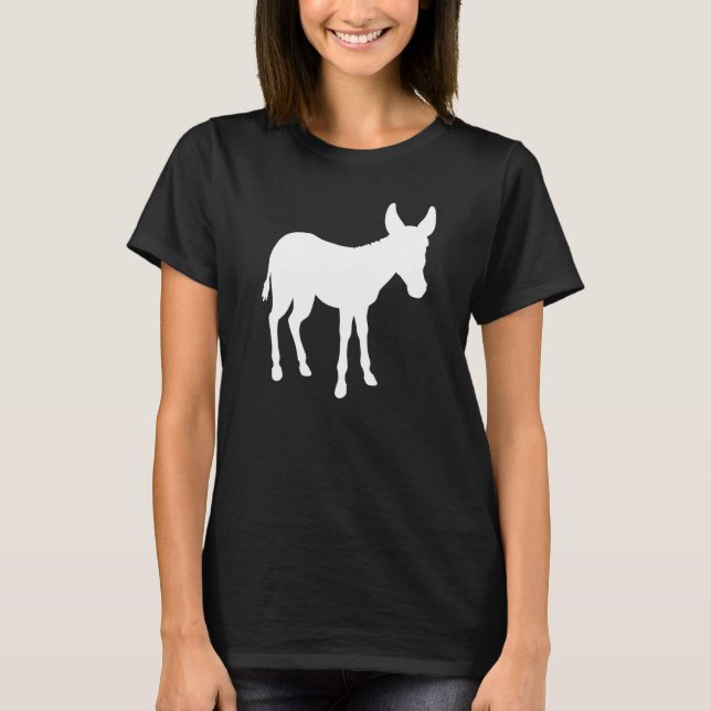 Camiseta Donkey Mule Mules Mulis Donkey Raza Bre de burro (Anverso)