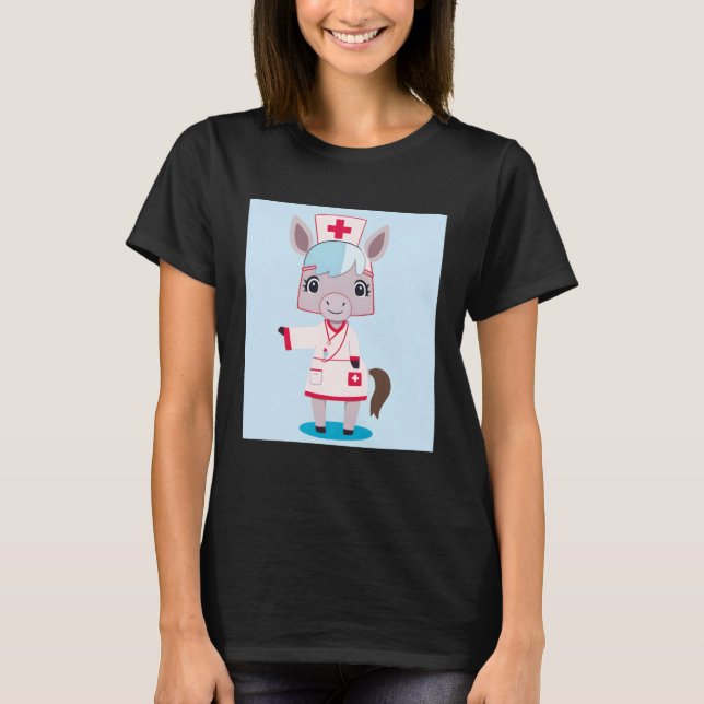 Camiseta Donkey Nurse for Donkey  Donkey (Anverso)