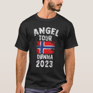 Camiseta Dönna 2023 Ángel Tour a Noruega con bandera