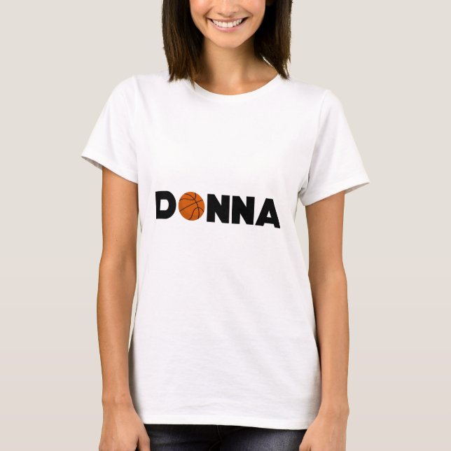 Camiseta Donna Basketball (Anverso)