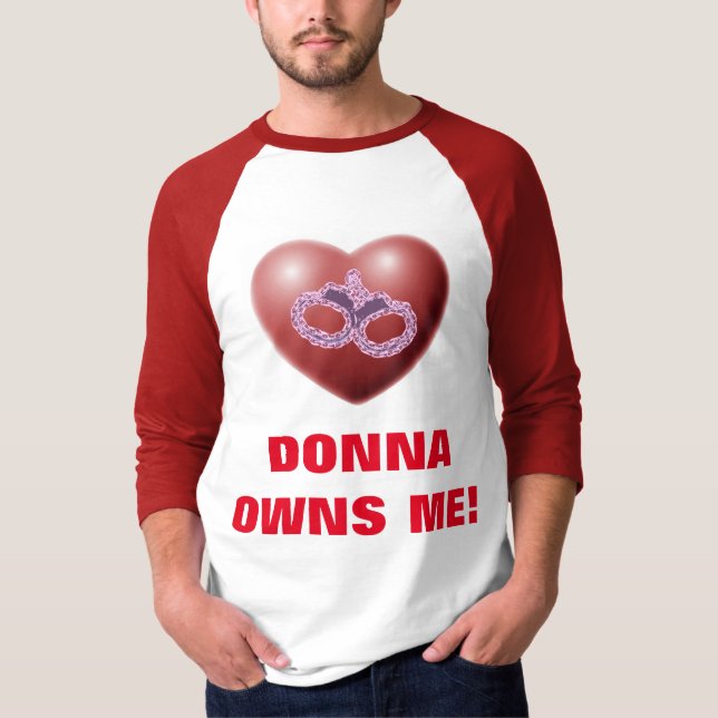 CAMISETA ¡DONNA ME ES PROPIETARIO! (Anverso)