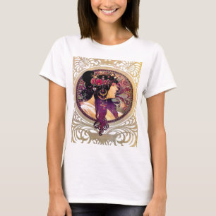 Camiseta Donna Orechini de Alfonso Mucha