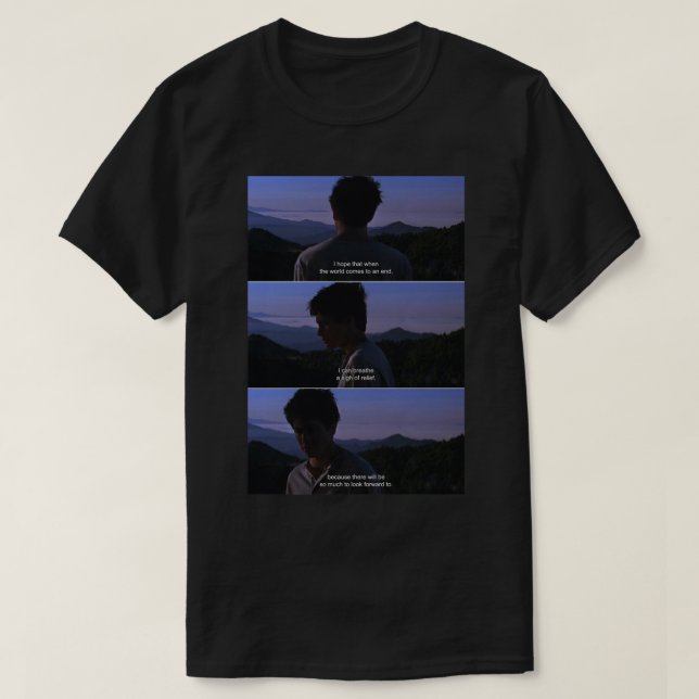 Camiseta Donnie Darko Pegatina (Diseño del anverso)