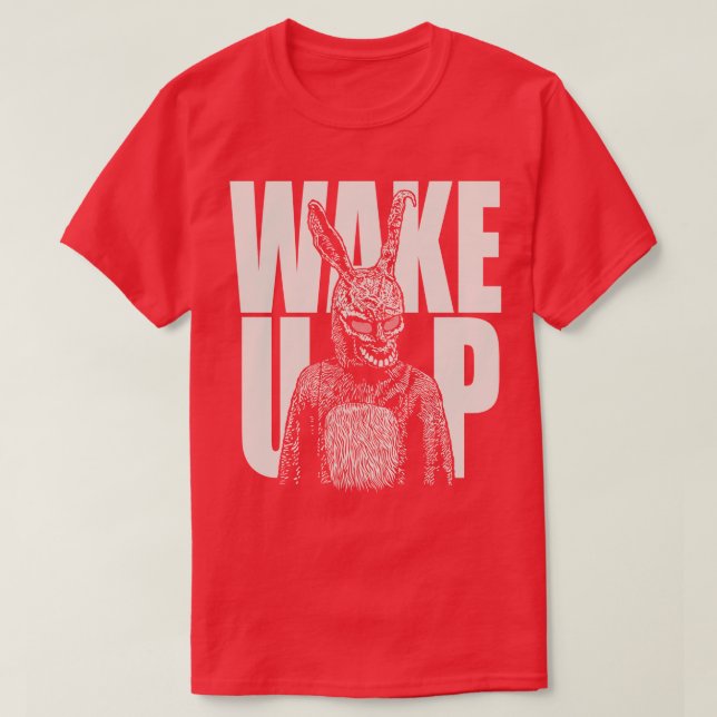 Camiseta Donnie Darko Wake Up white (Diseño del anverso)