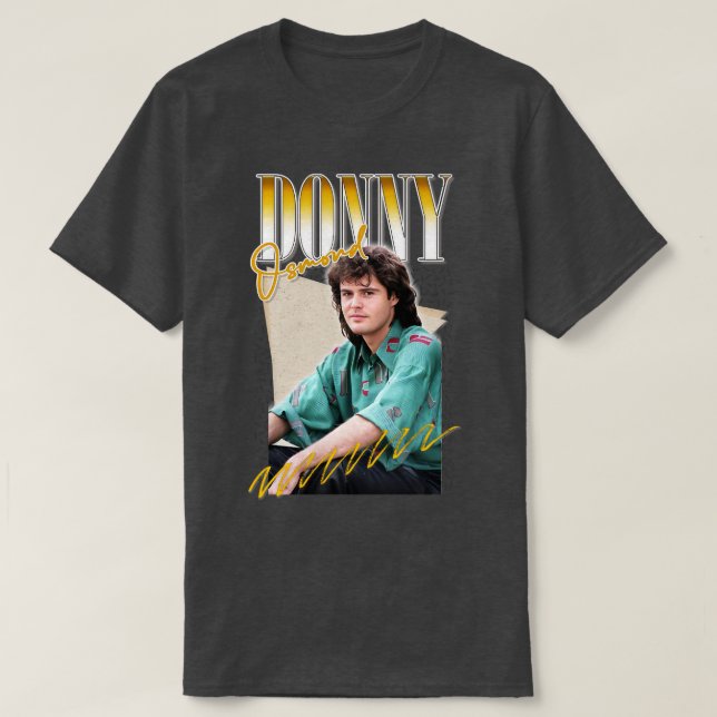 Camiseta Donny Osmond Retro Diseño de fans estéticos (Diseño del anverso)