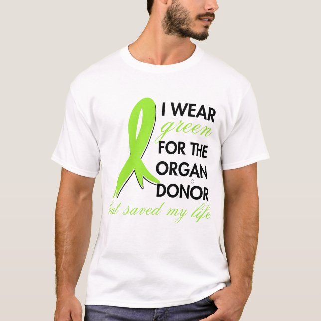 Camiseta Donor Awareness Pride Support Thankful Unisex  (Anverso)